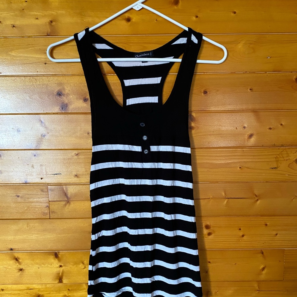 Striped tank top